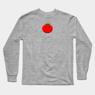 Red Tomato Drawing Long Sleeve T-Shirt